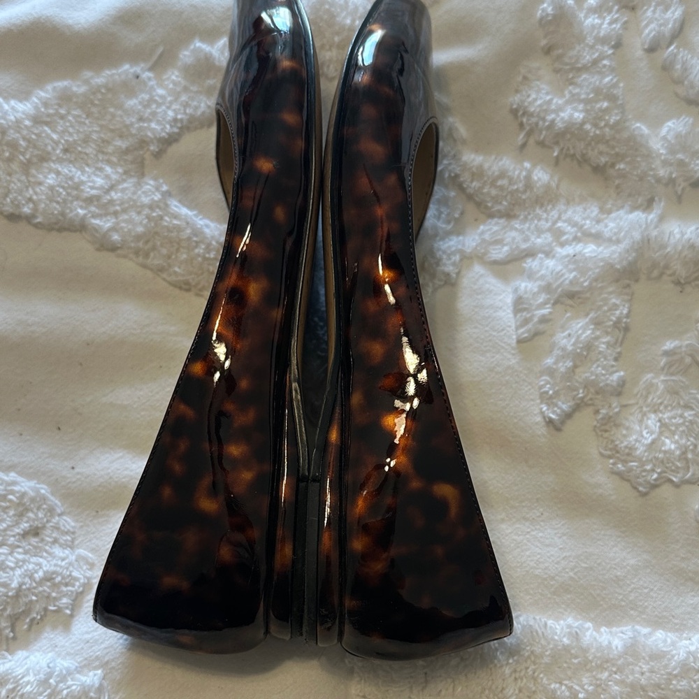 Nine West Tortoiseshell Patterned Flats - image 5